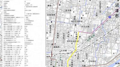 国道414号交通量データサムネール